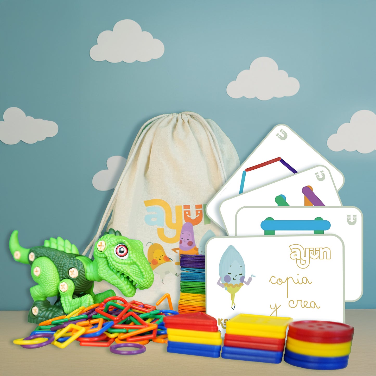 🦖Set KOIHUE 2 (2-4 años)